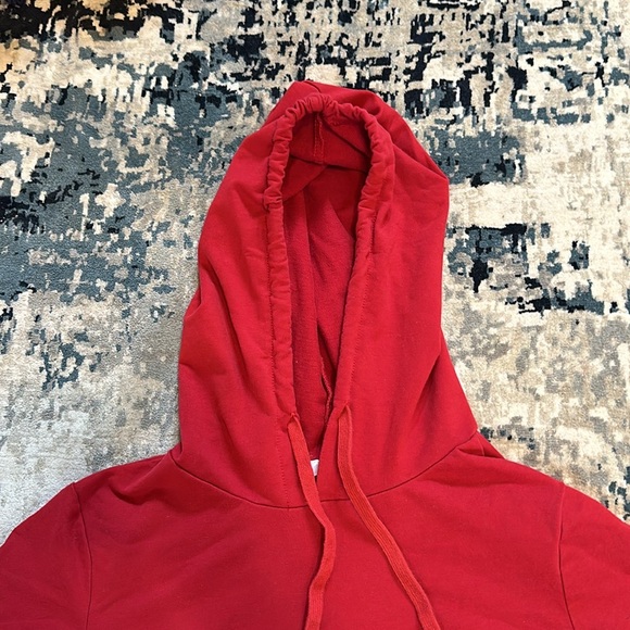 DIRASS Women's Long Sleeve Cropped Hoodie Casual Pullover Active Top Sweatshirt - Picture 5 of 16